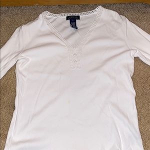 Pretty, simple knit mid sleeve top 💖